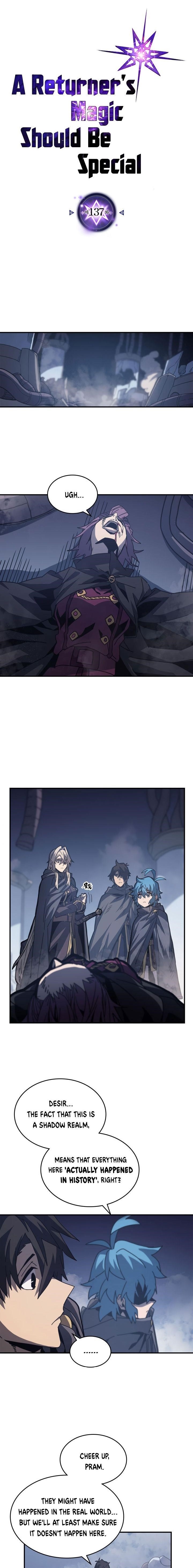A RETURNER’S MAGIC SHOULD BE SPECIAL Chapter 137 page 1