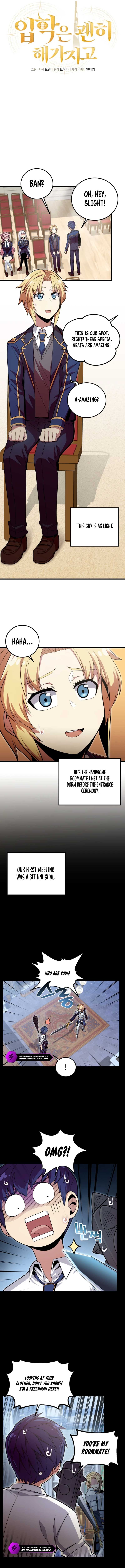 Admission is a Waste of Time Chapter 3 page 2