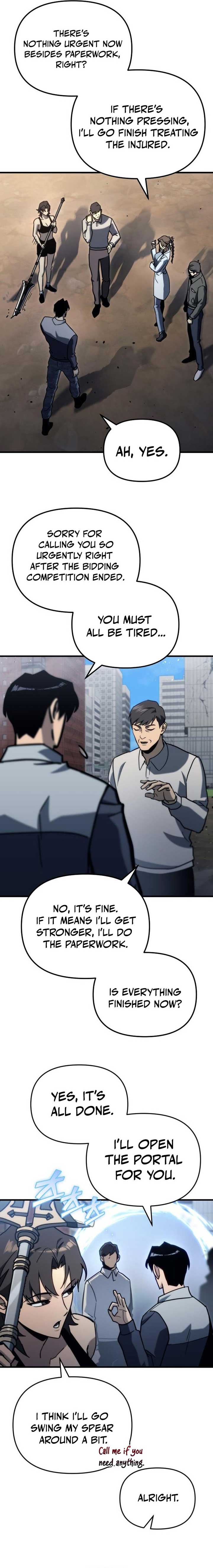 Hiding a Logistics Center in The Apocalypse Chapter 31 page 22