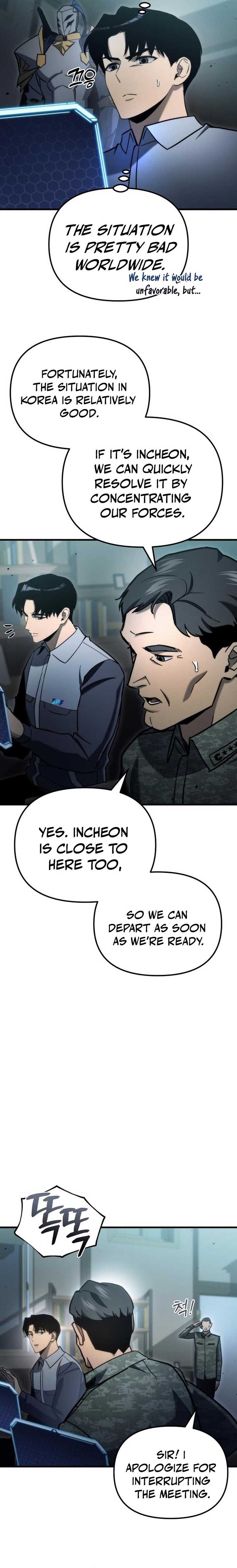 Hiding a Logistics Center in The Apocalypse Chapter 31 page 28