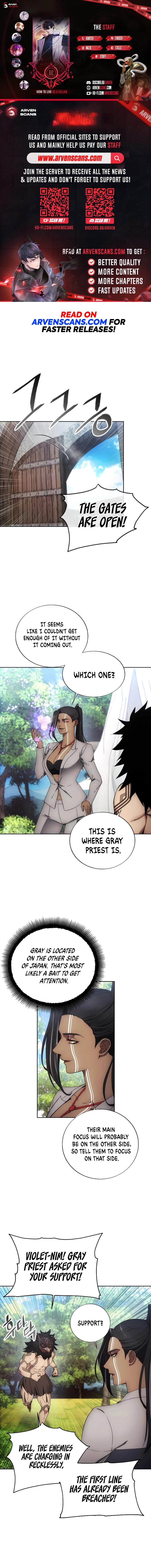How to Live as a Villain Chapter 117 page 1