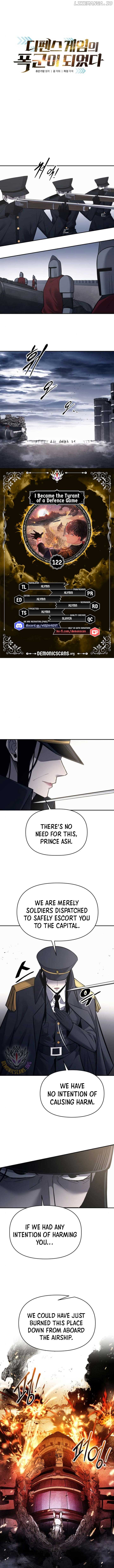 I Became the Tyrant of a Defence Game Chapter 122 page 1