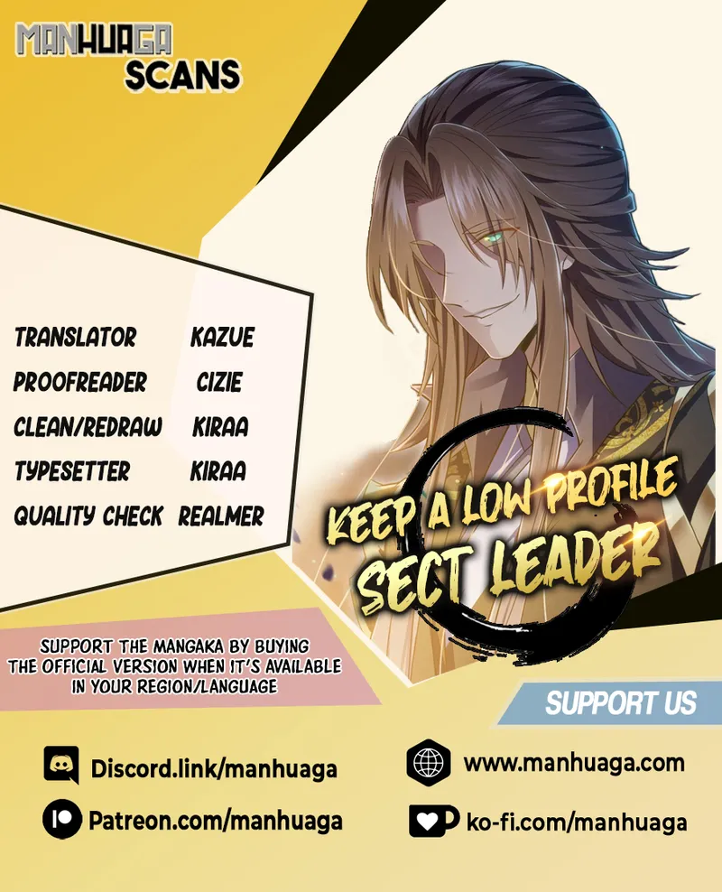 Keep A Low Profile, Sect Leader Chapter 132 page 1
