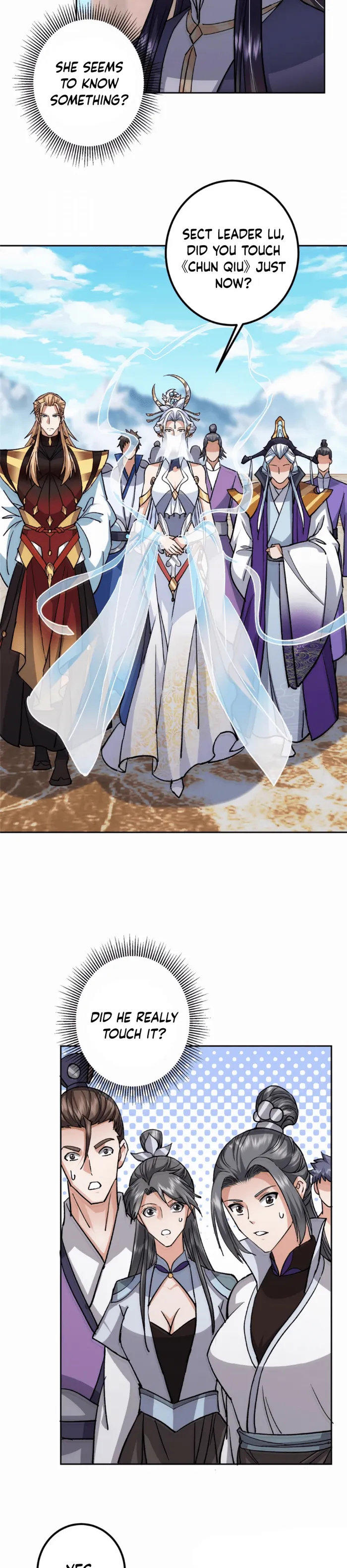 Keep A Low Profile, Sect Leader Chapter 284 page 12