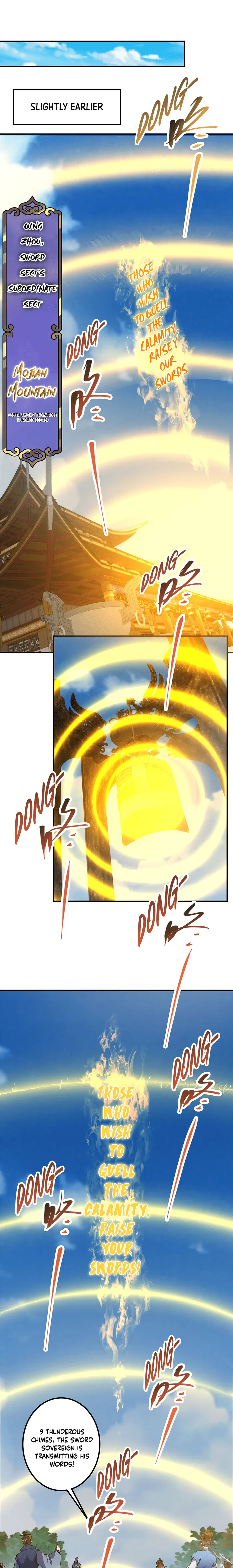 Keep A Low Profile, Sect Leader Chapter 323 page 1