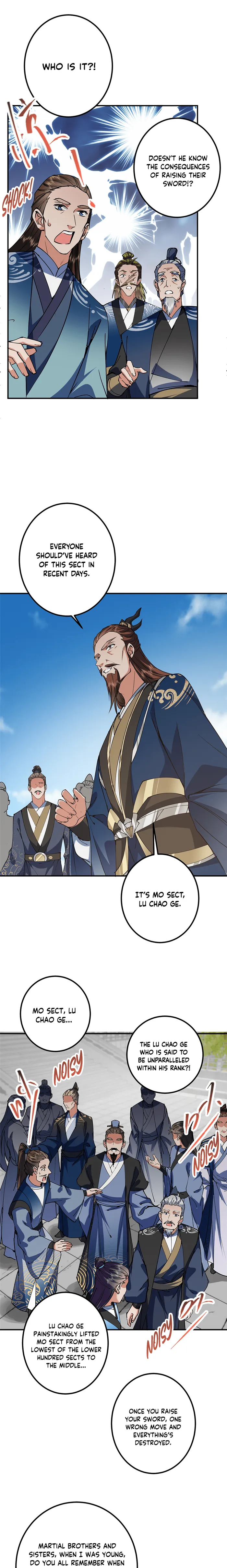 Keep A Low Profile, Sect Leader Chapter 323 page 5