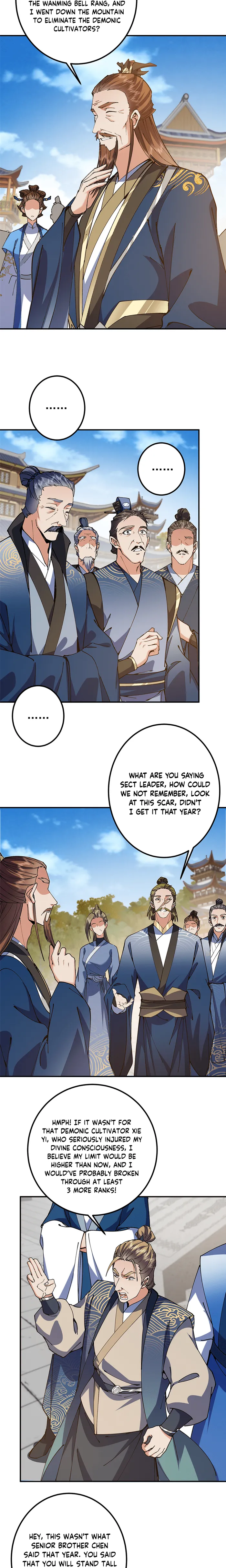 Keep A Low Profile, Sect Leader Chapter 323 page 6