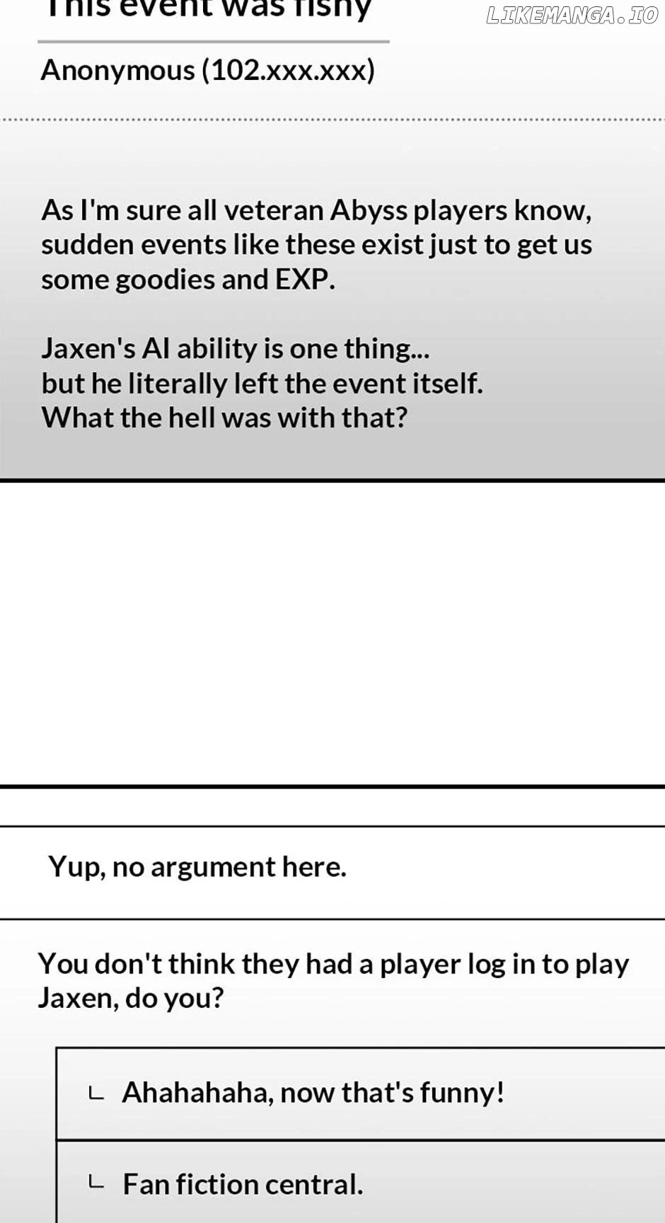 Logging in as a Monster Chapter 37 page 50