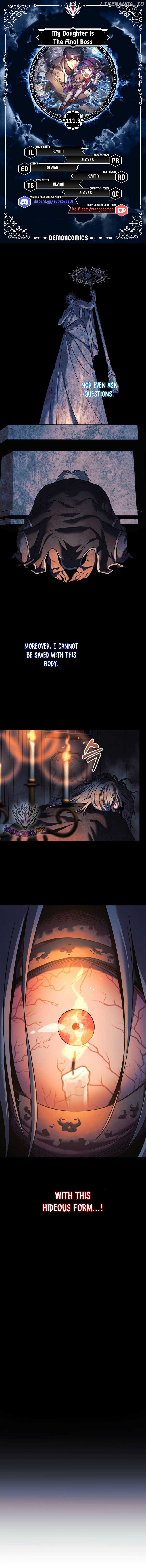 My Daughter is the Final Boss Chapter 111.3 page 1