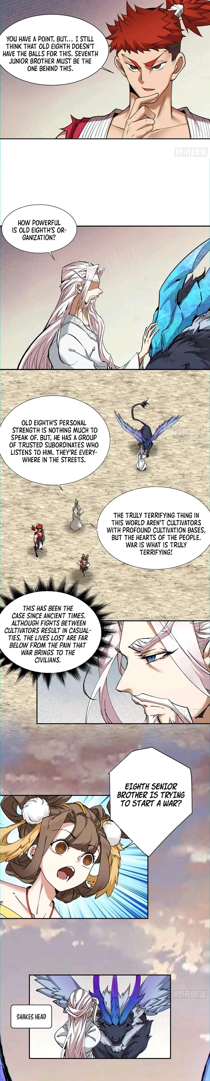 My Disciples Are All Big Villains Chapter 100 page 11
