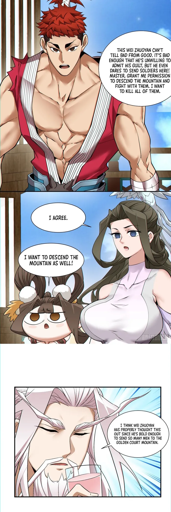 My Disciples Are All Big Villains Chapter 127 page 4