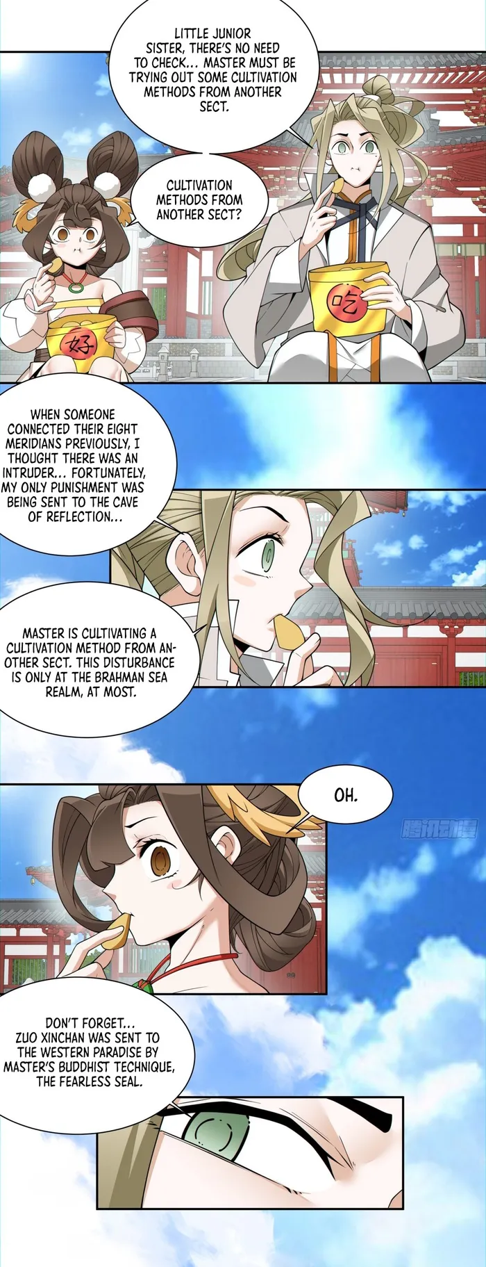My Disciples Are All Big Villains Chapter 140 page 3