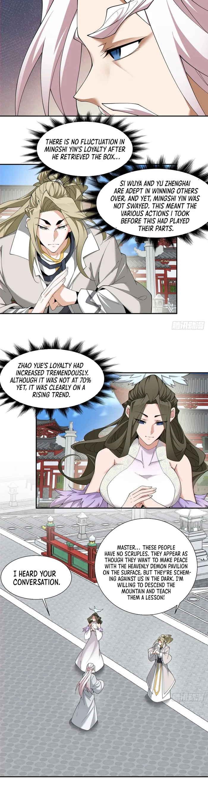 My Disciples Are All Big Villains Chapter 140 page 9