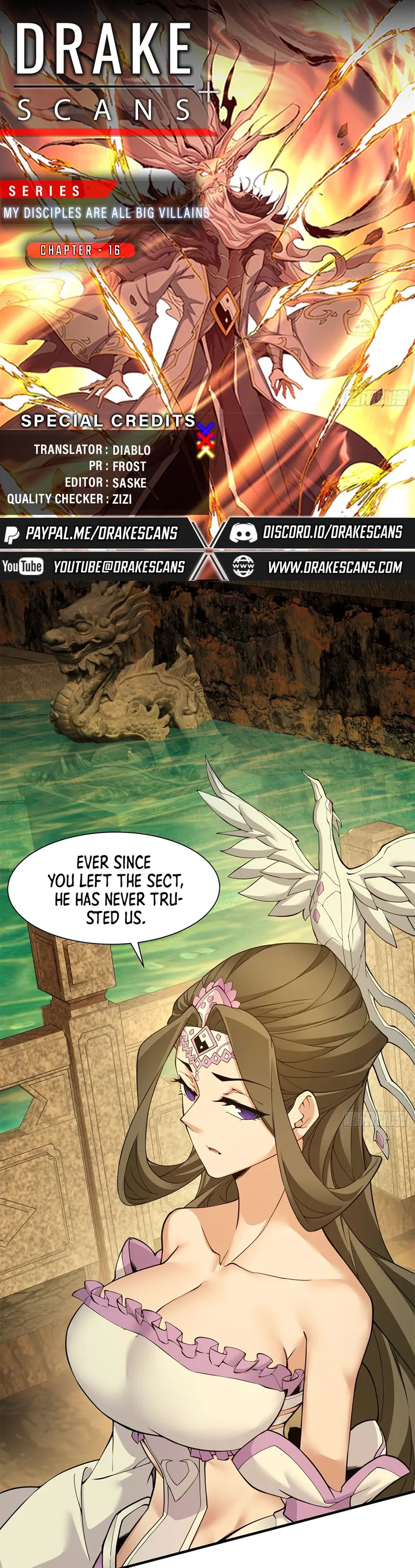 My Disciples Are All Big Villains Chapter 16 page 1