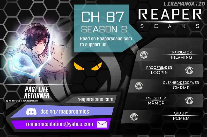 Past Life Returner Chapter 87 page 1