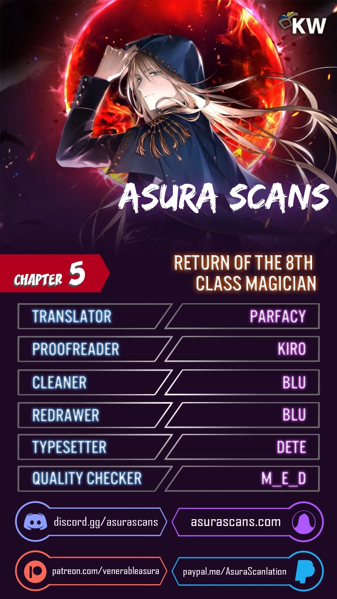 Return of the 8th class Magician Chapter 5 page 1