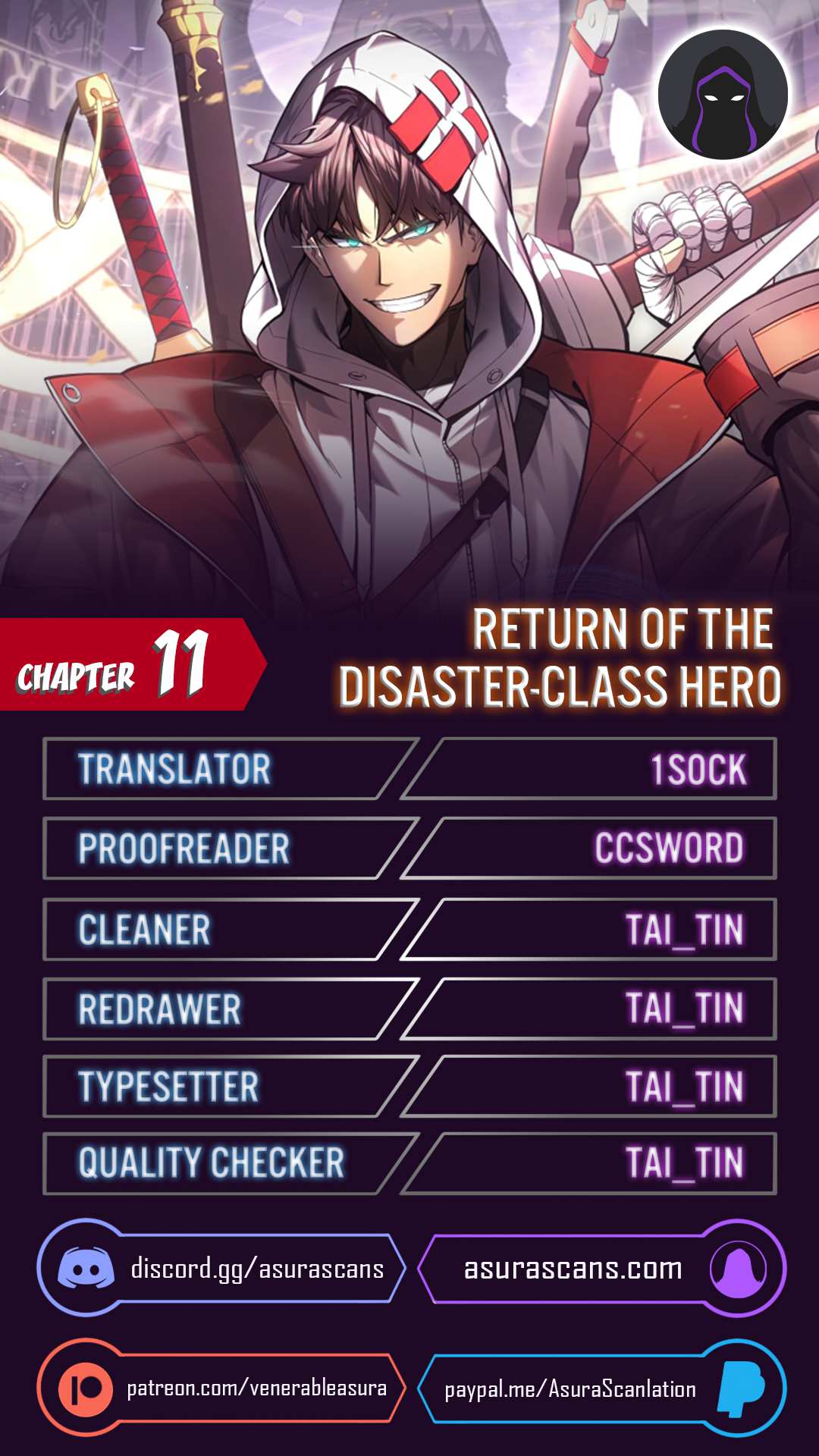 Return of the Disaster-Class Hero Chapter 11 page 1