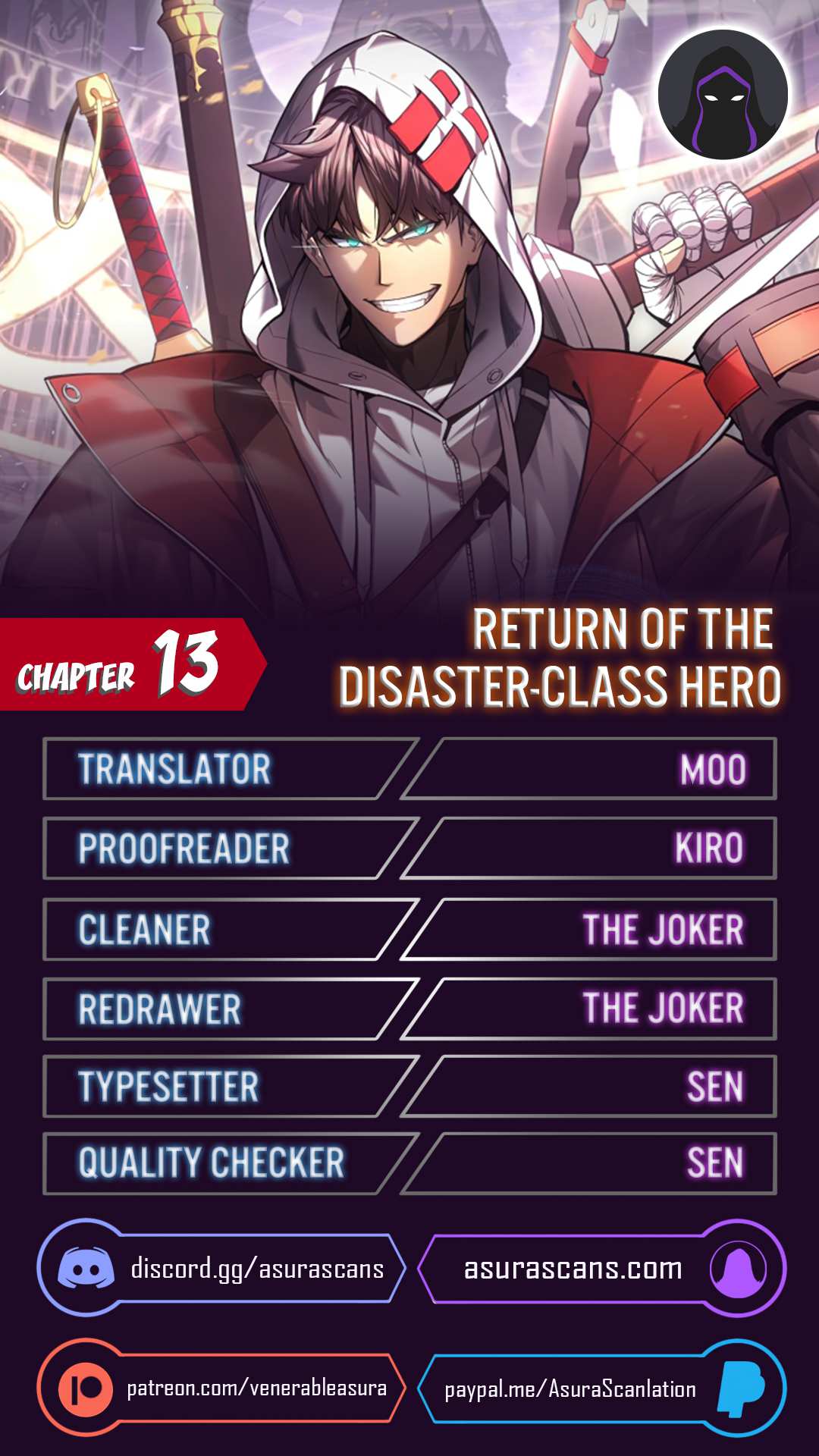 Return of the Disaster-Class Hero Chapter 13 page 1
