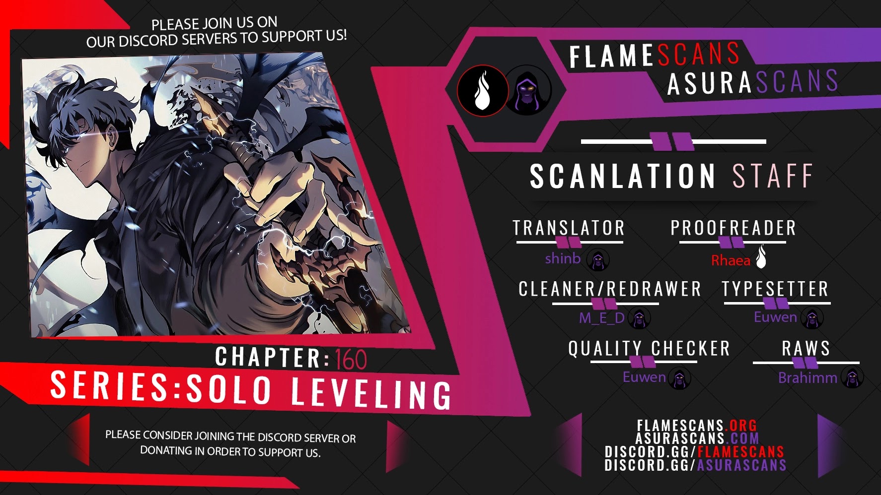 Solo Leveling Chapter 160 page 1