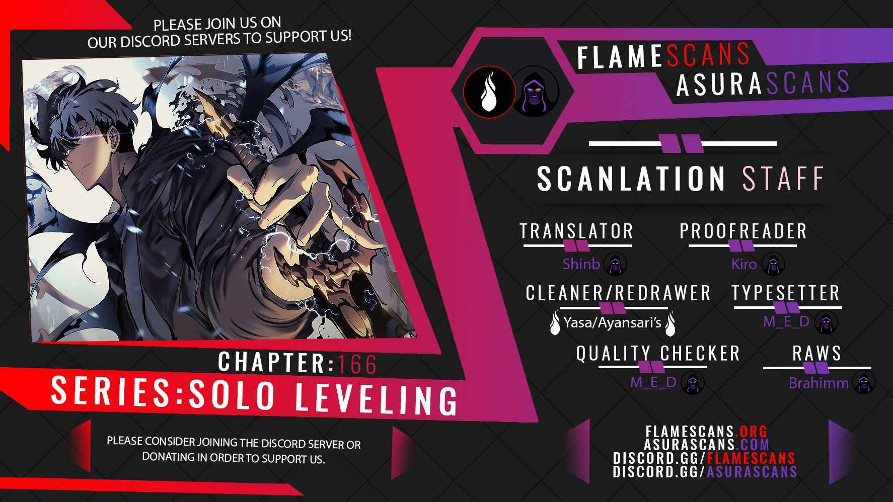 Solo Leveling Chapter 166 page 1