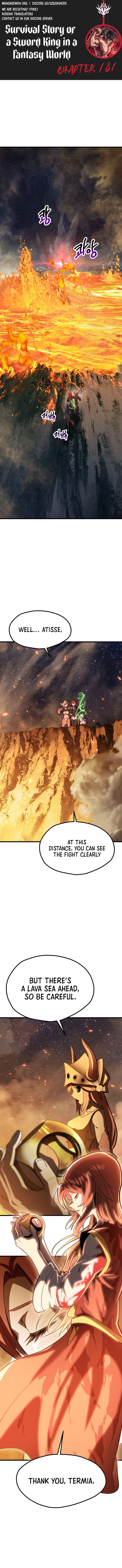 Survival Story of a Sword King in a Fantasy World Chapter 181 page 1