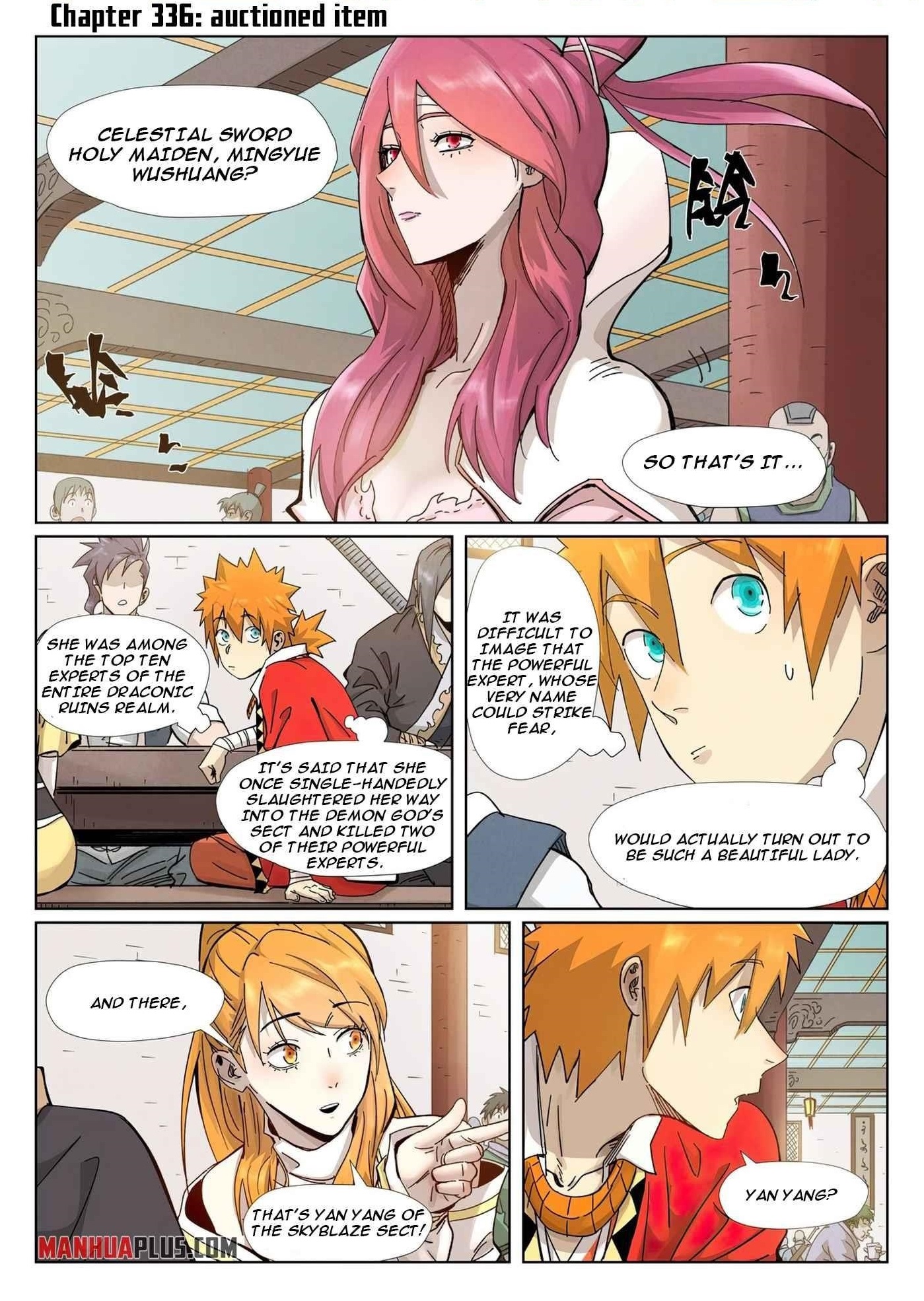 TALES OF DEMONS AND GODS Chapter 336.1 page 1