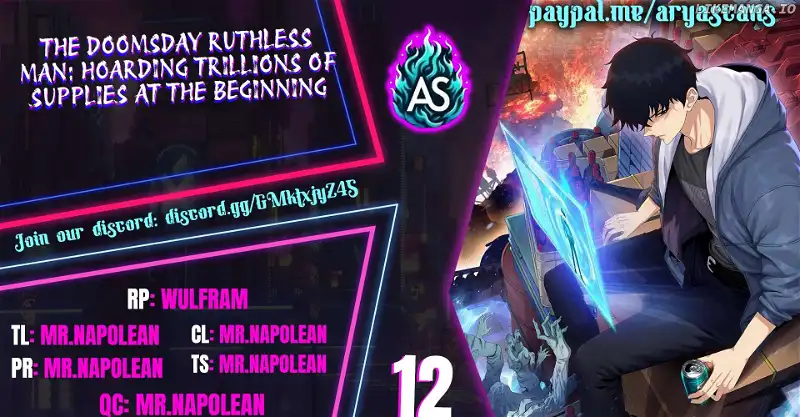 The doomsday ruthless man: hoarding trillions of supplies at the beginning Chapter 12 page 1