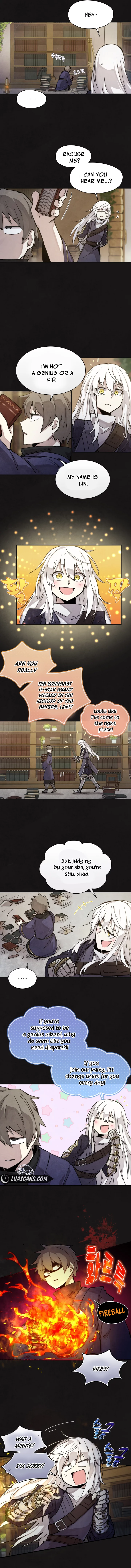 The Great Mage of the Hero’s Party Reincarnates Chapter 0 page 4