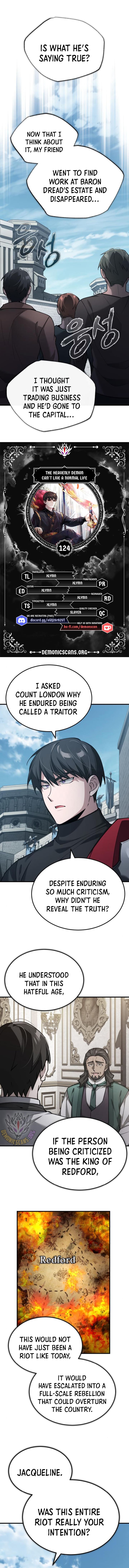 The Heavenly Demon Can’t Live a Normal Life Chapter 124 page 1