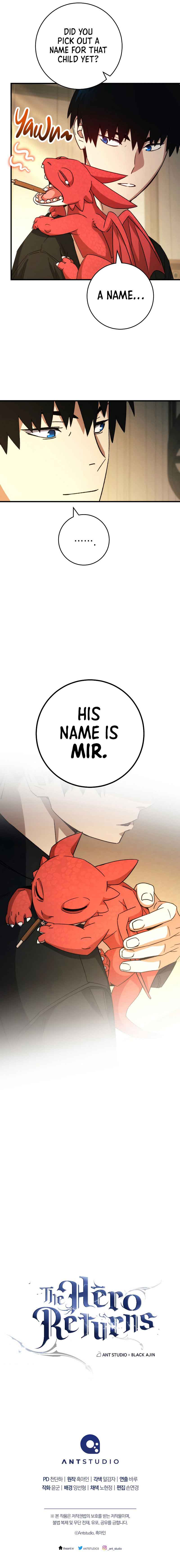 The Hero Returns Chapter 61 page 11