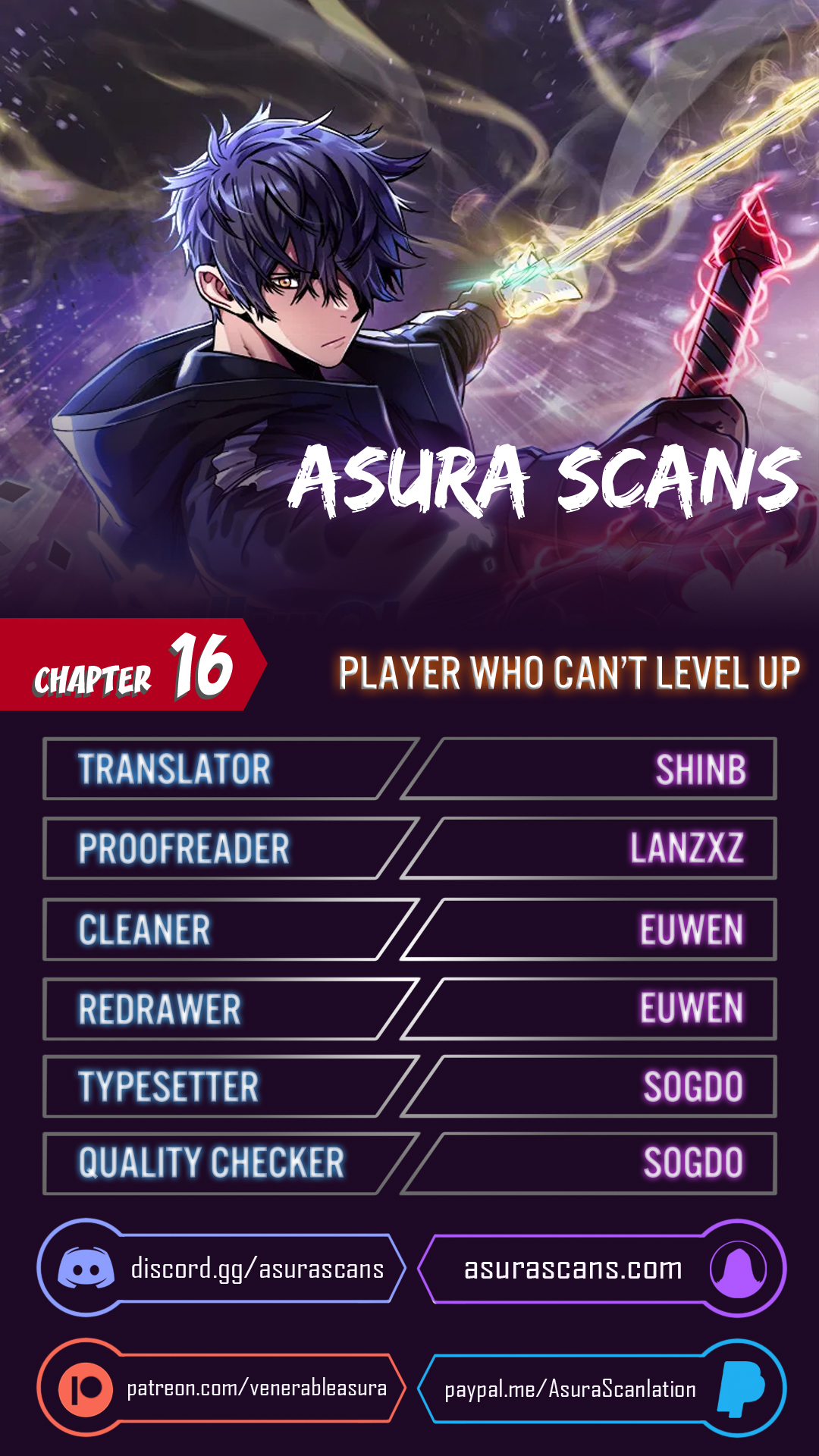 The Player that can’t Level Up Chapter 16 page 1