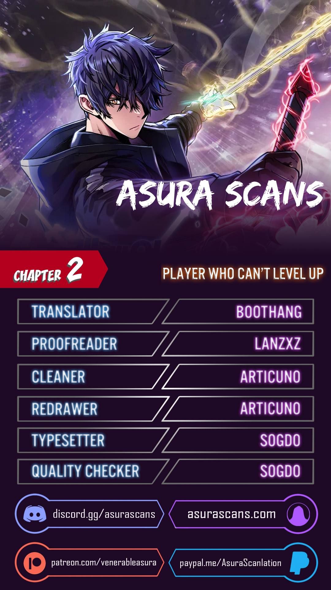 The Player that can’t Level Up Chapter 2 page 1