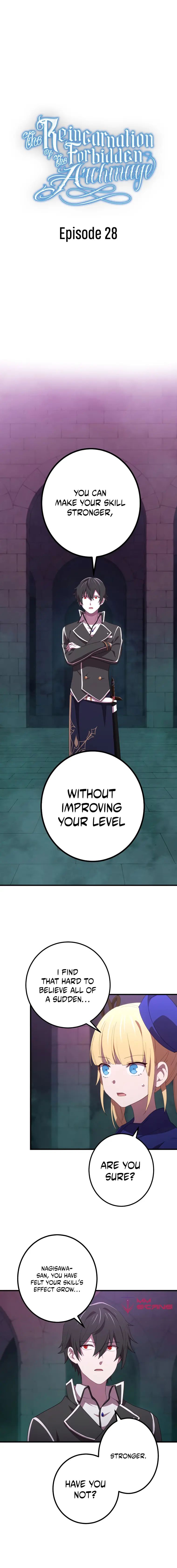 The Reincarnation of the Forbidden Archmage Chapter 28 page 1